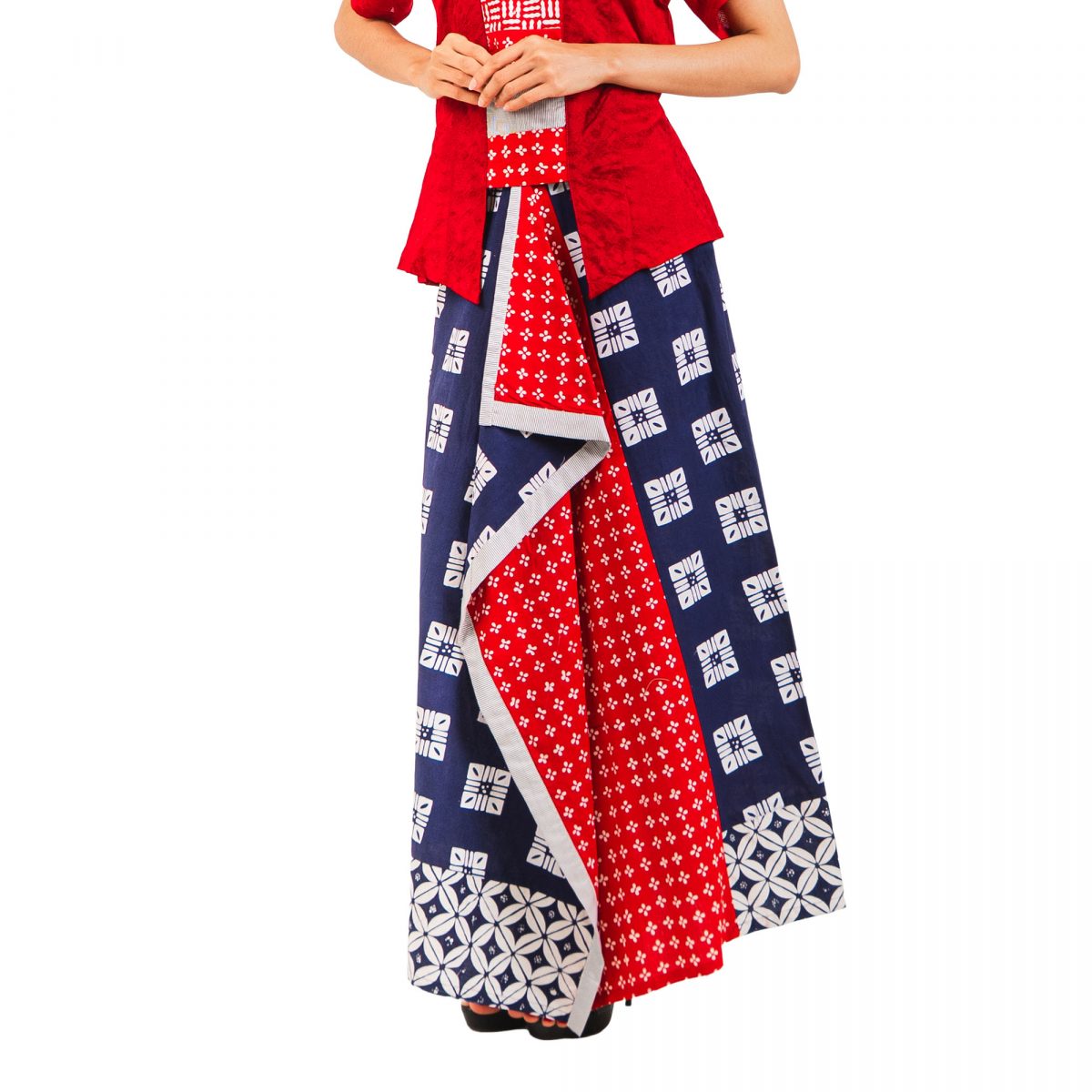 Pusaka Skirt Navy - Image 4