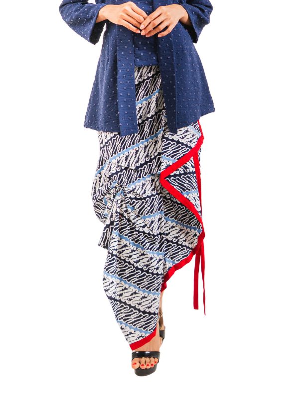 Nusantara Skirt Navy