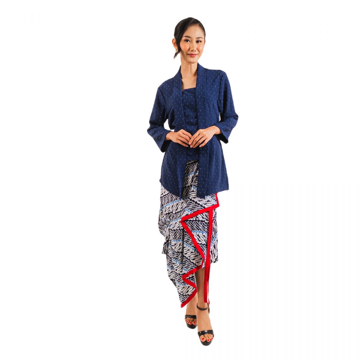 Nusantara Skirt Navy - Image 6