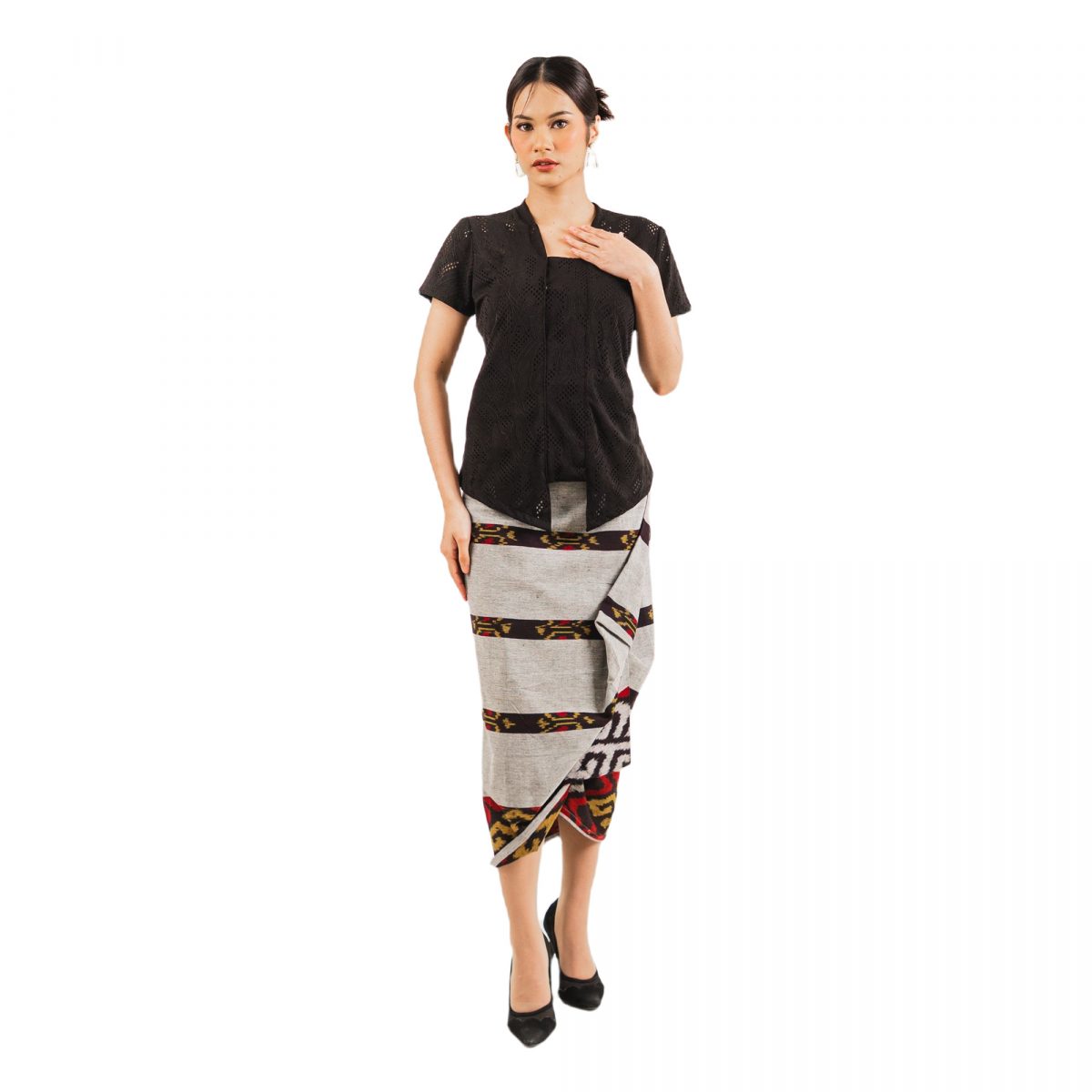 Kebaya Lace Black - Image 6