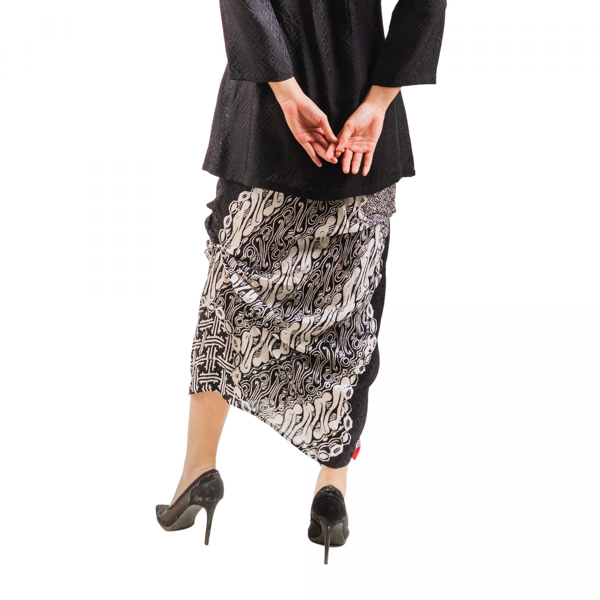 Nusantara Skirt Black - Image 5