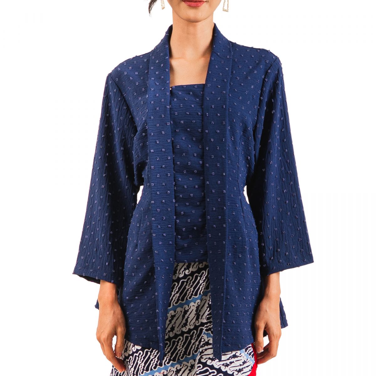 Eleanor Blouse Navy - Image 2