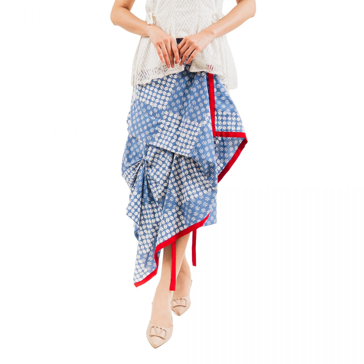 Nusantara Skirt Blue
