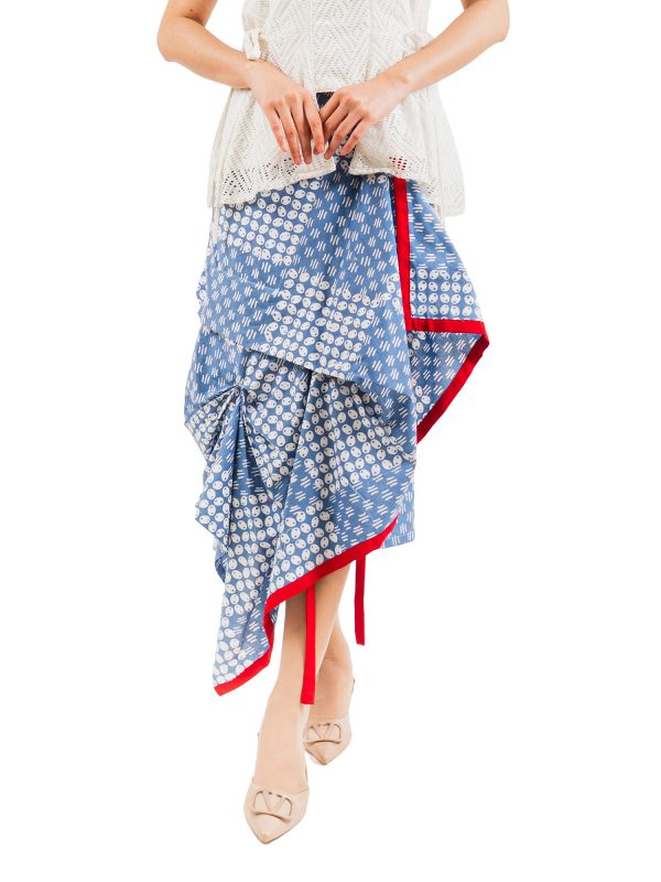 Nusantara Skirt Blue
