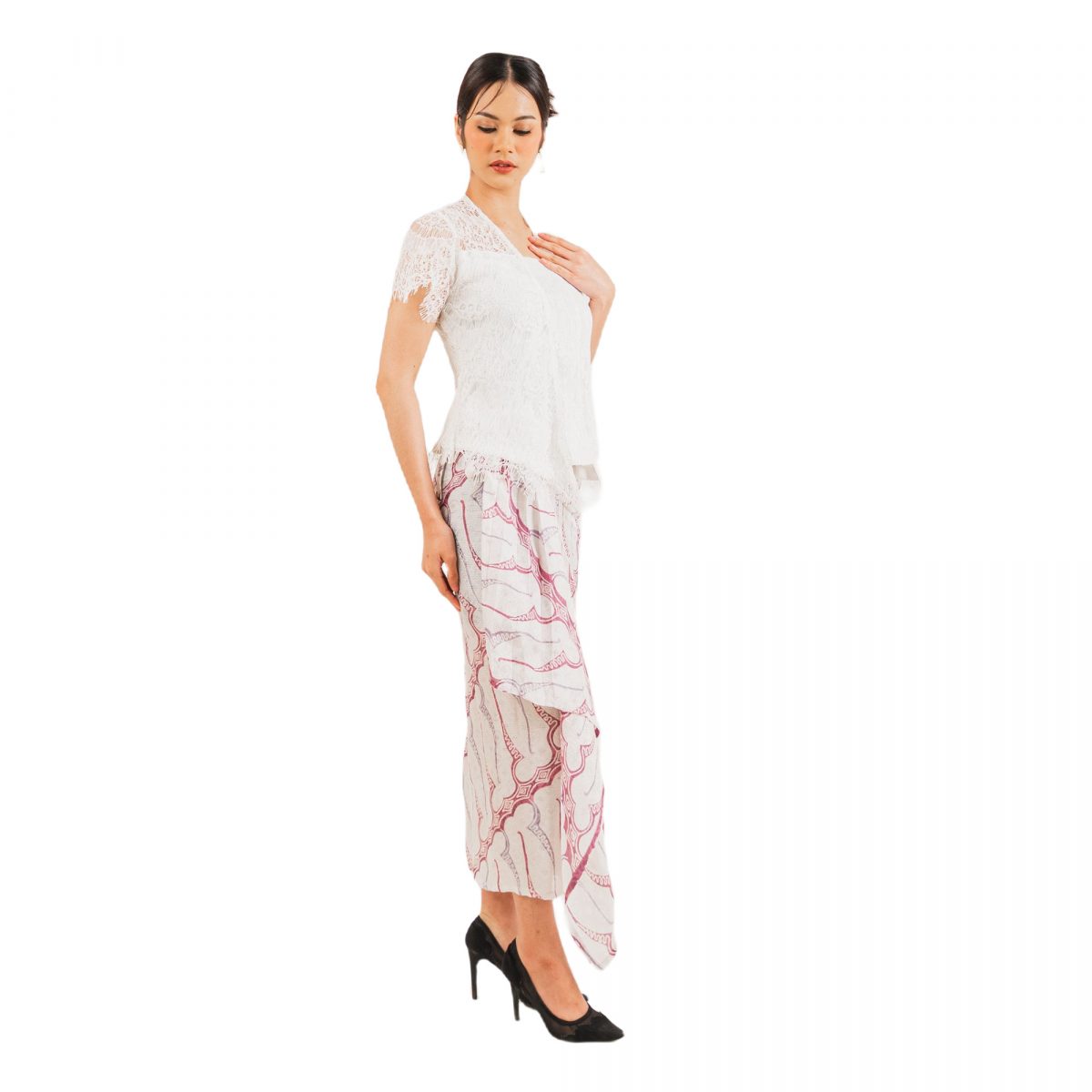 Kebaya Lace Off-White - Image 3
