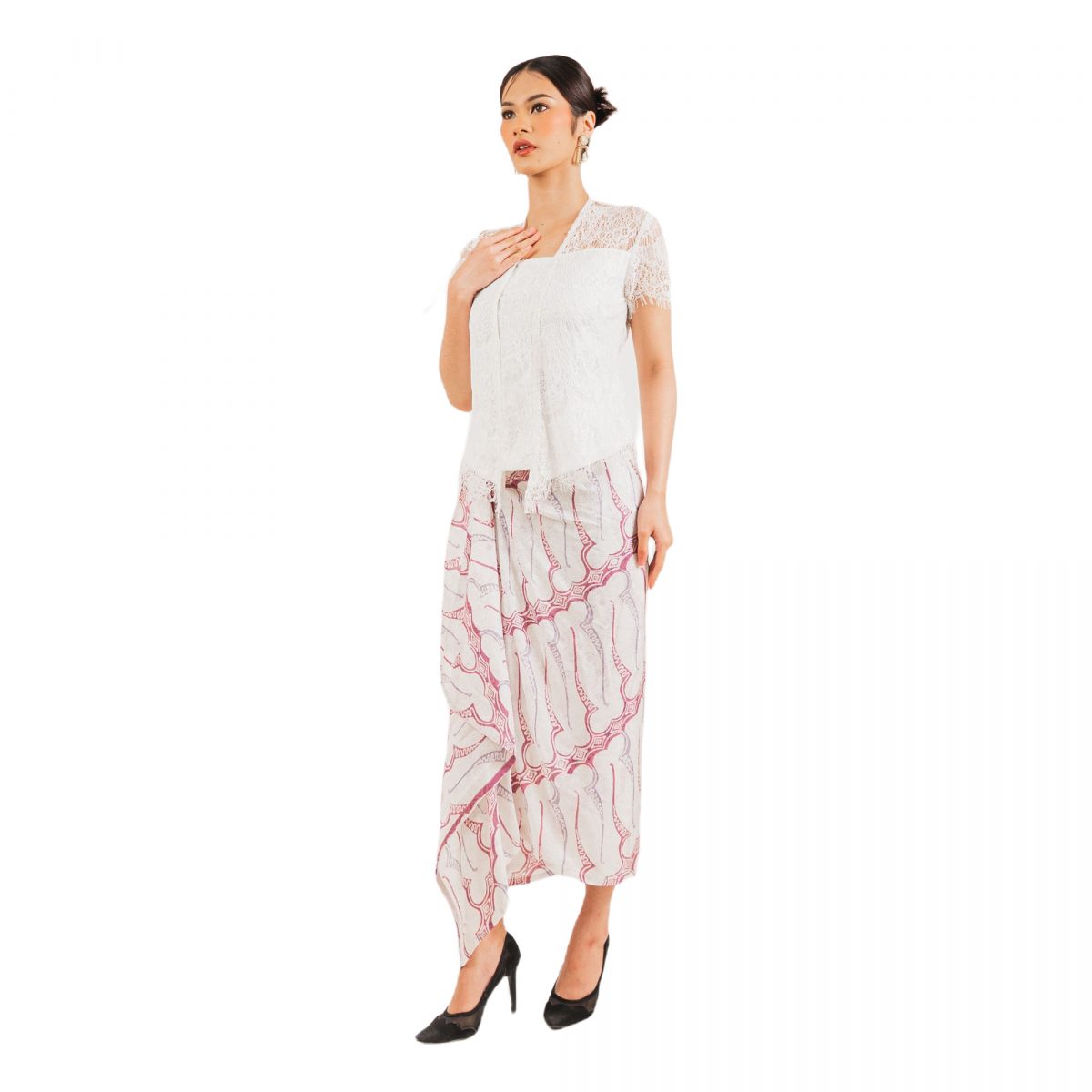Kebaya Lace Off-White - Image 4