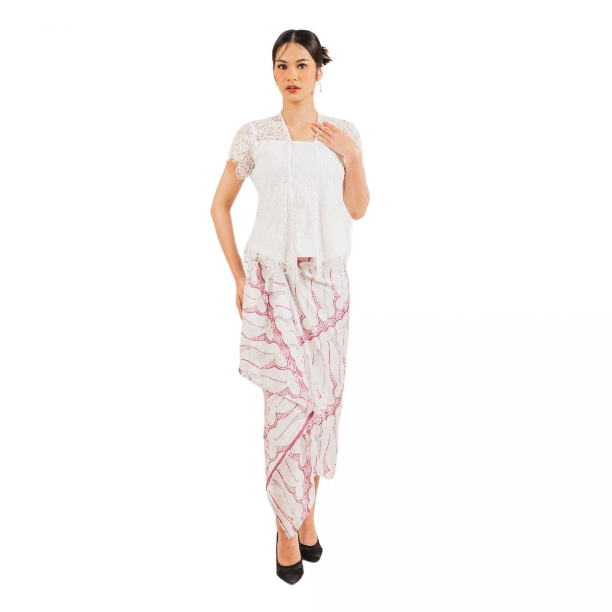 Kebaya Lace Off-White - Image 6