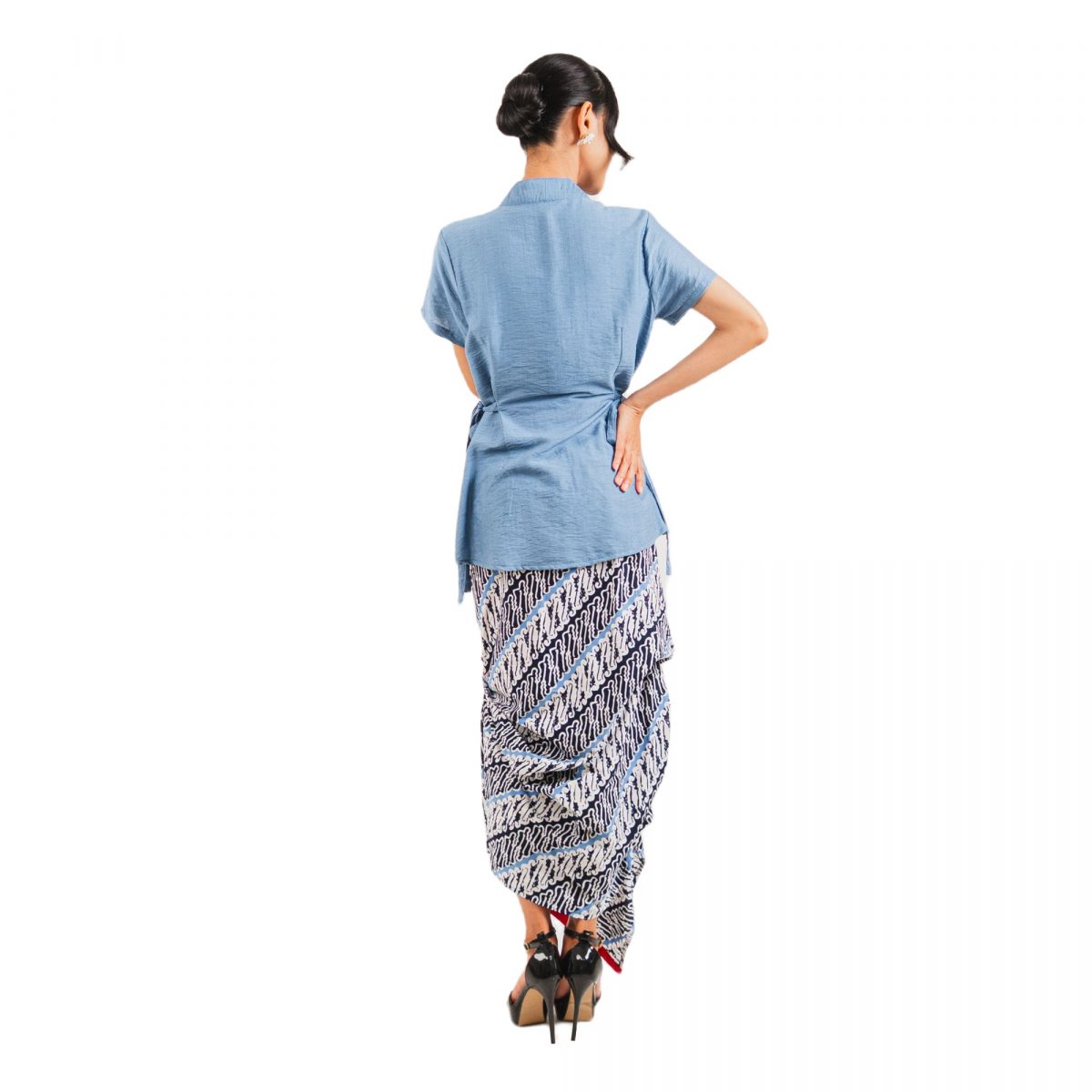 Reeya Blouse Blue - Image 5