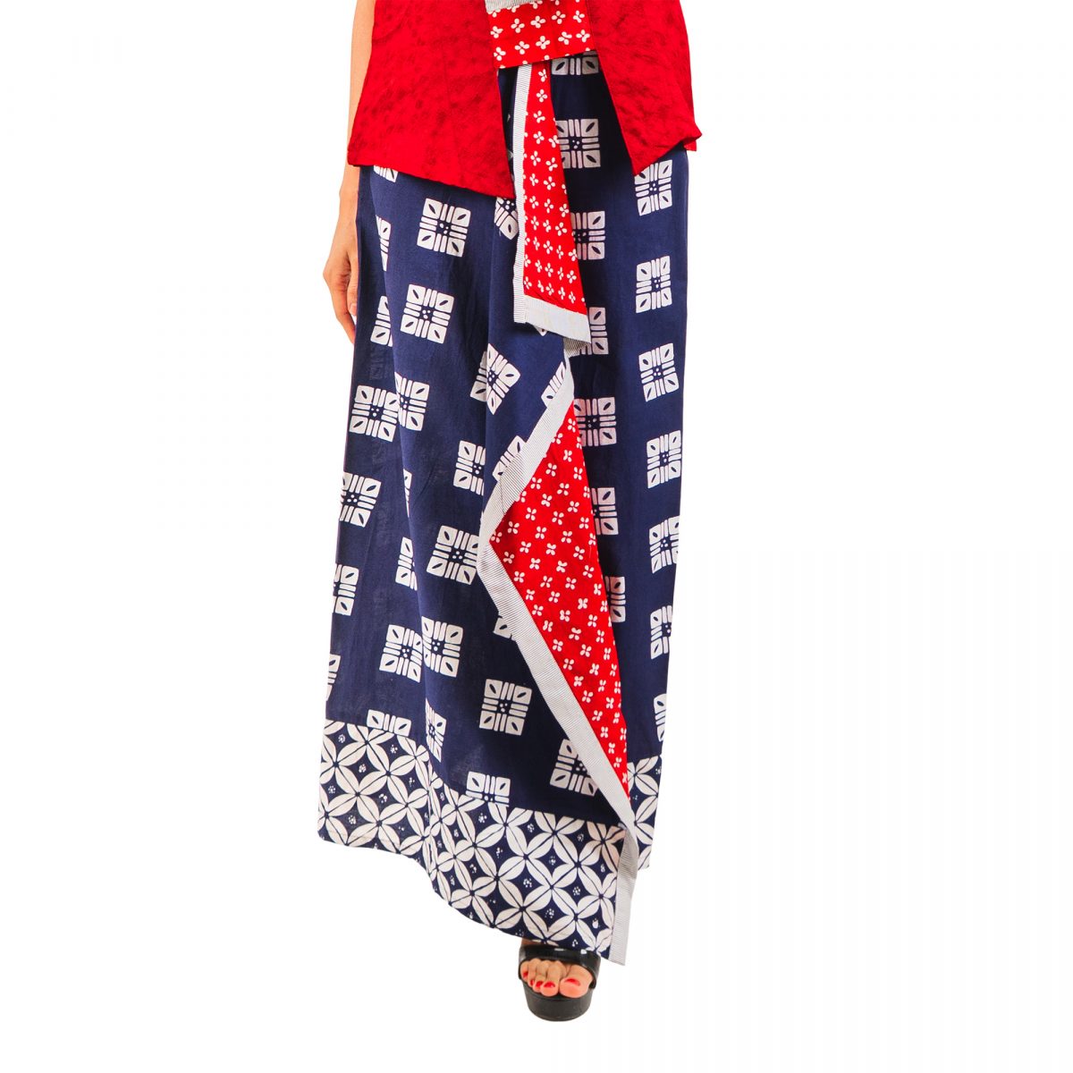 Pusaka Skirt Navy