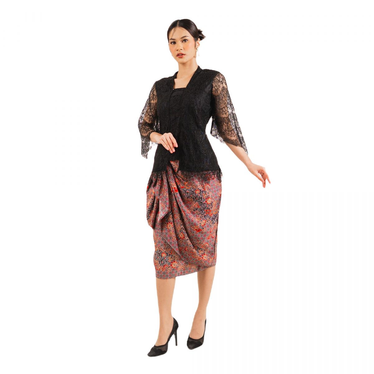 Kebaya Gradialis Black - Image 4