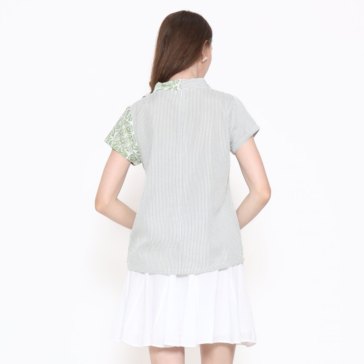 Carlina Blouse Green - Image 5