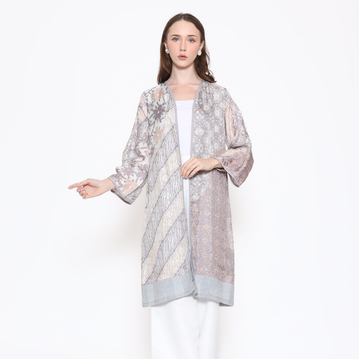 Keisya Blazer Brown
