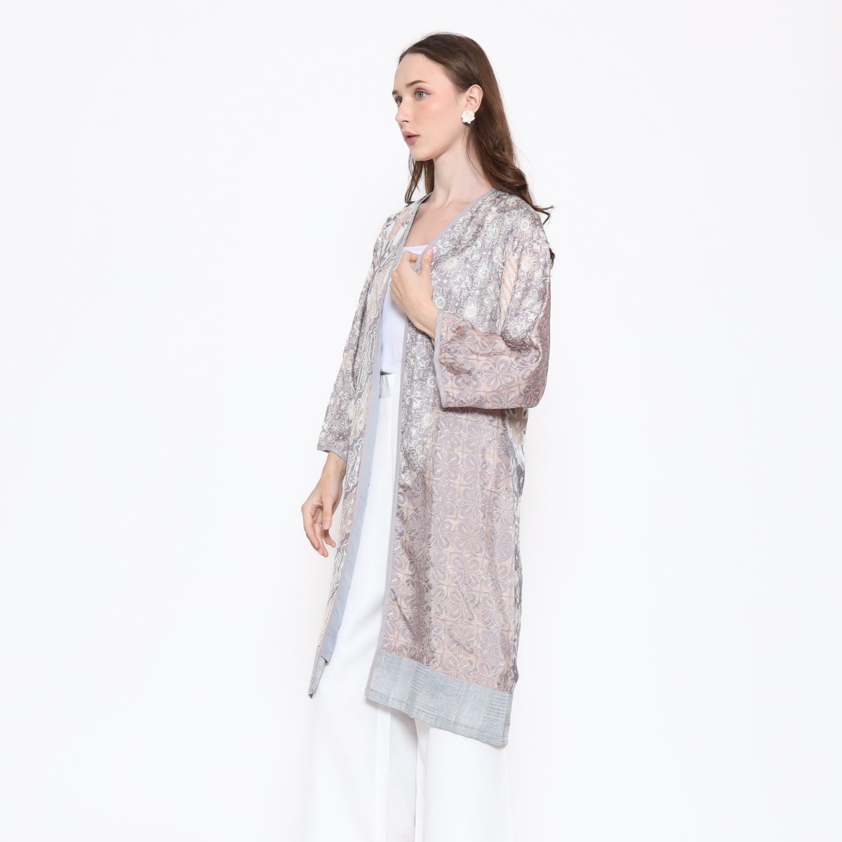 Keisya Blazer Brown - Image 3