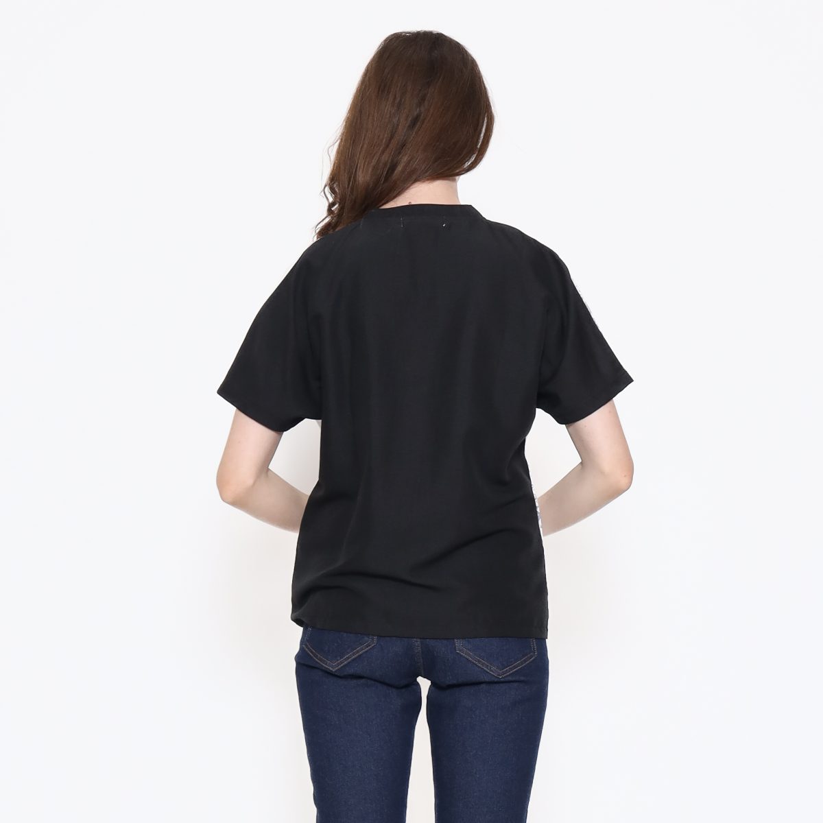 Ria Blouse Grey Black - Image 5