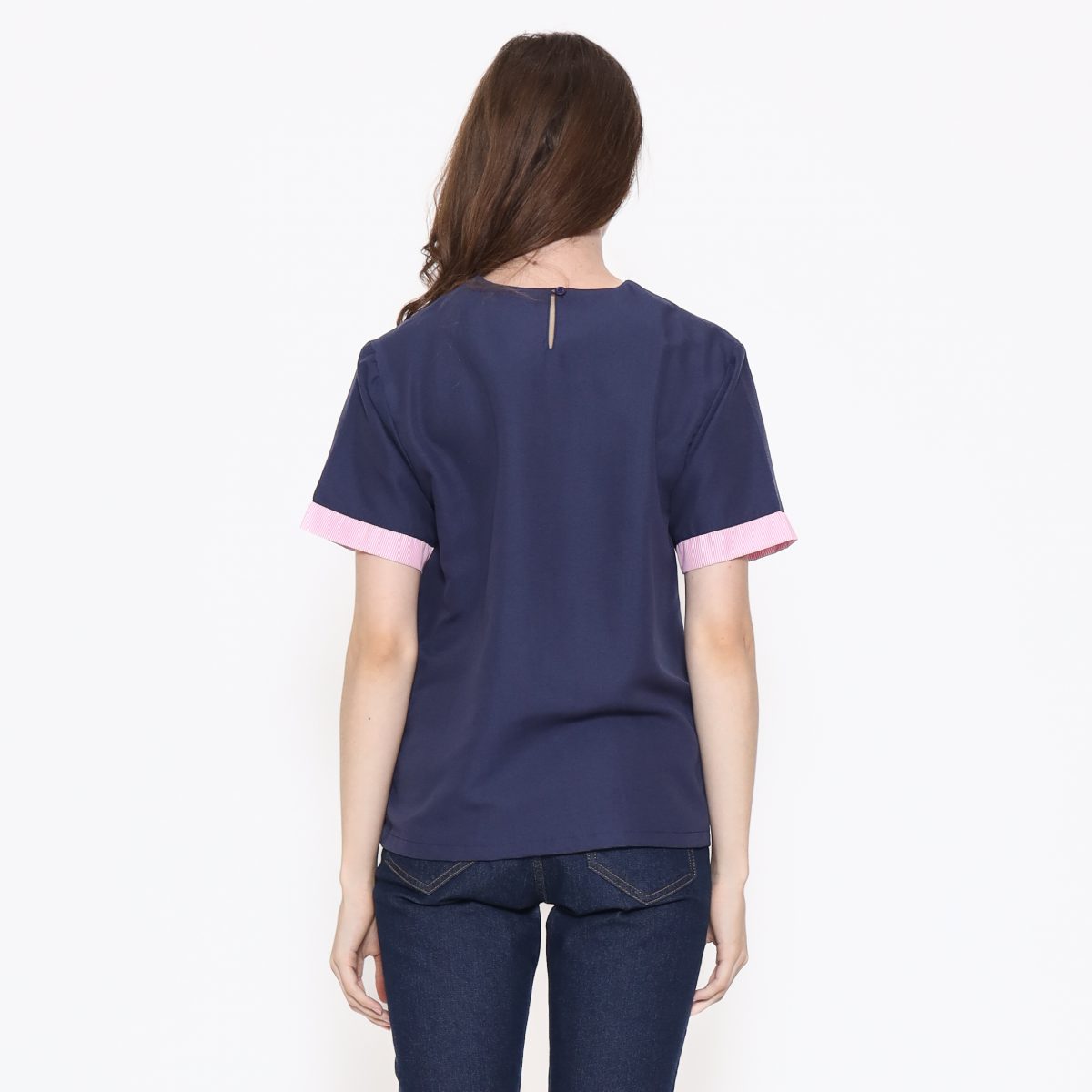 Michela Blouse Tosca Navy - Image 5