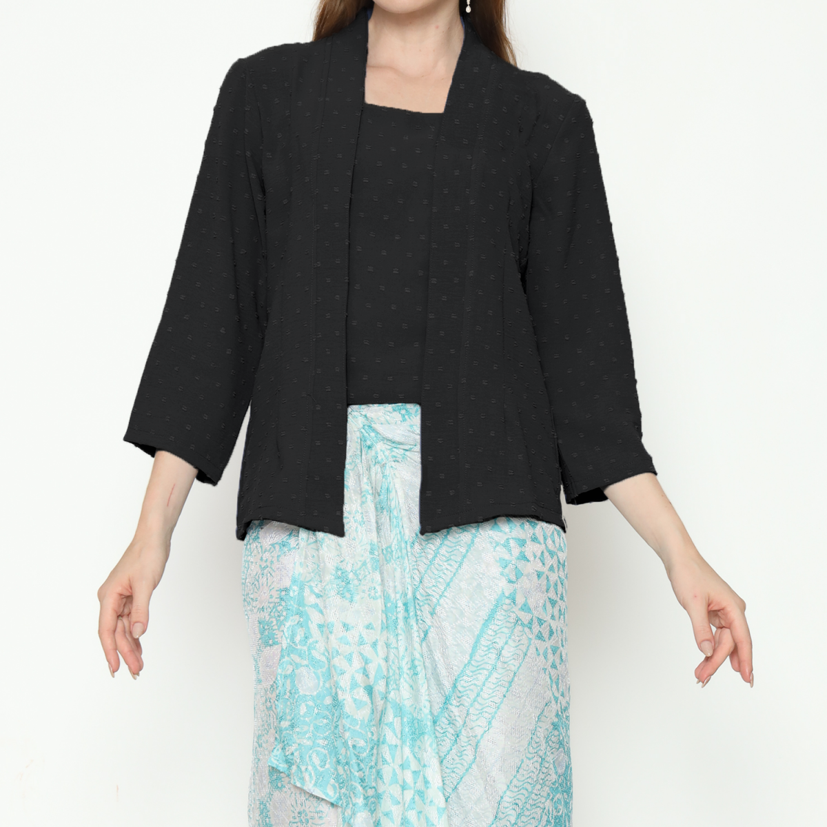 Yasmine 2 Blouse Black - Image 2