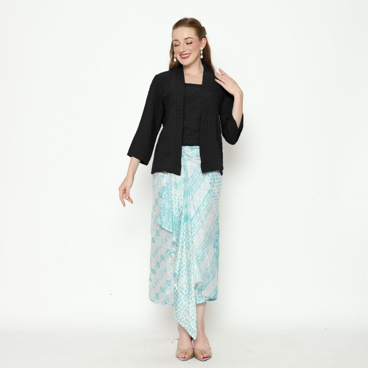 Yasmine 2 Blouse Black - Image 6