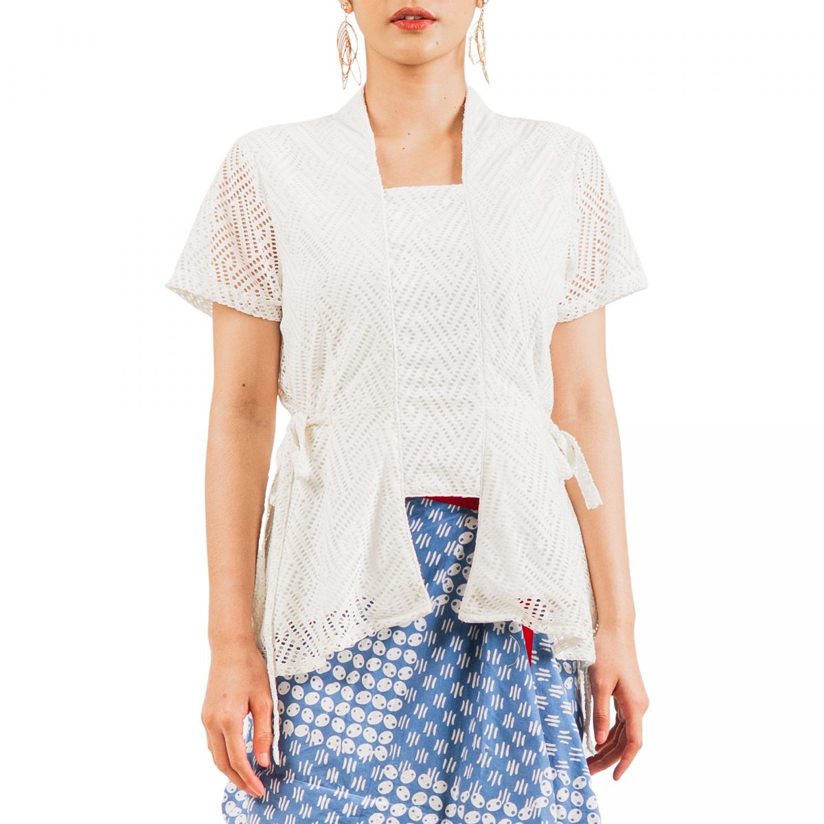 Reeya Blouse Broken White - Image 2