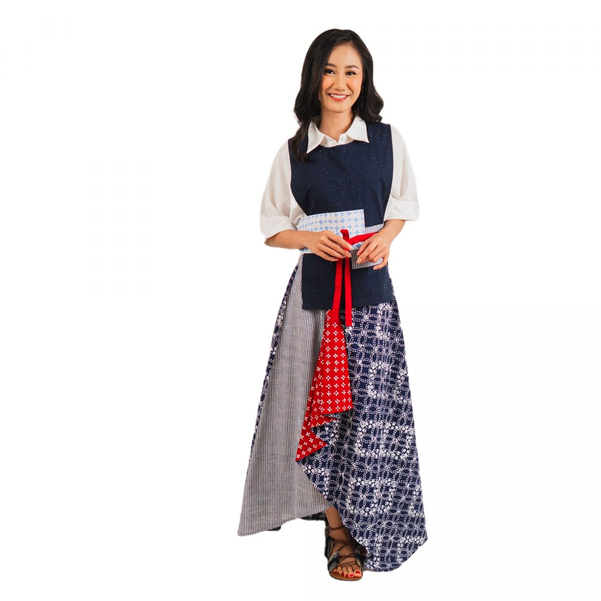 Katulistiwa Skirt Navy - Image 6