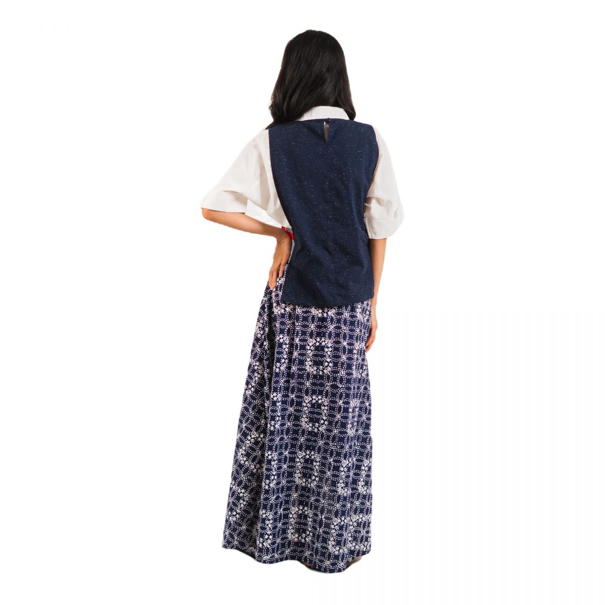 Manila Vest Navy Blue - Image 5
