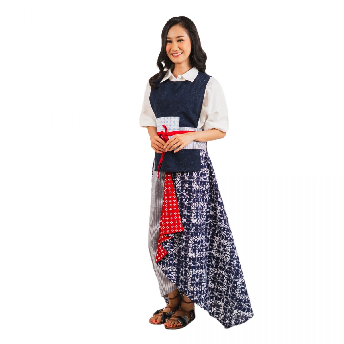 Manila Vest Navy Blue - Image 3