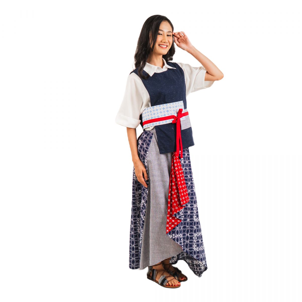 Manila Vest Navy Blue - Image 4