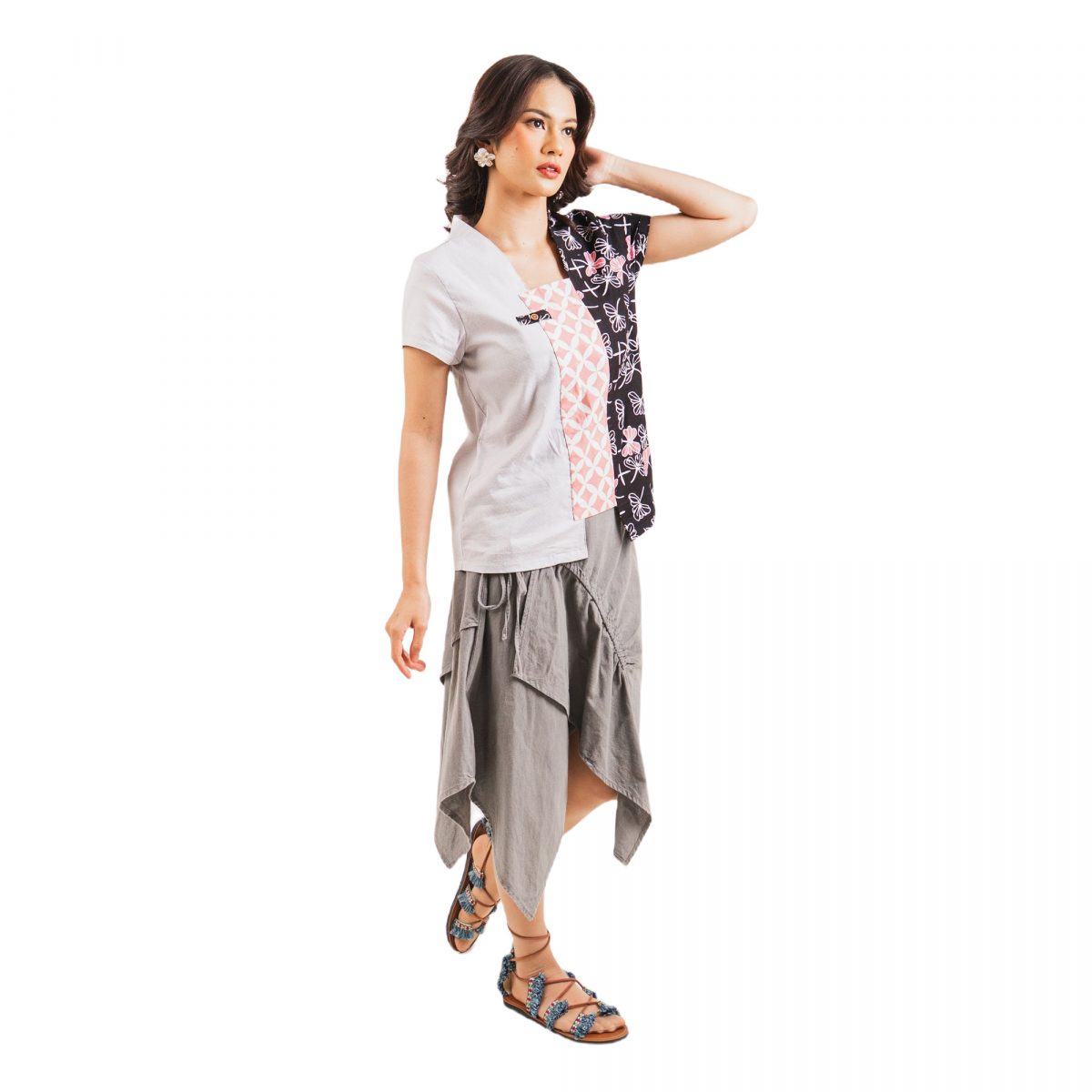 Carlina Blouse Black - Image 4
