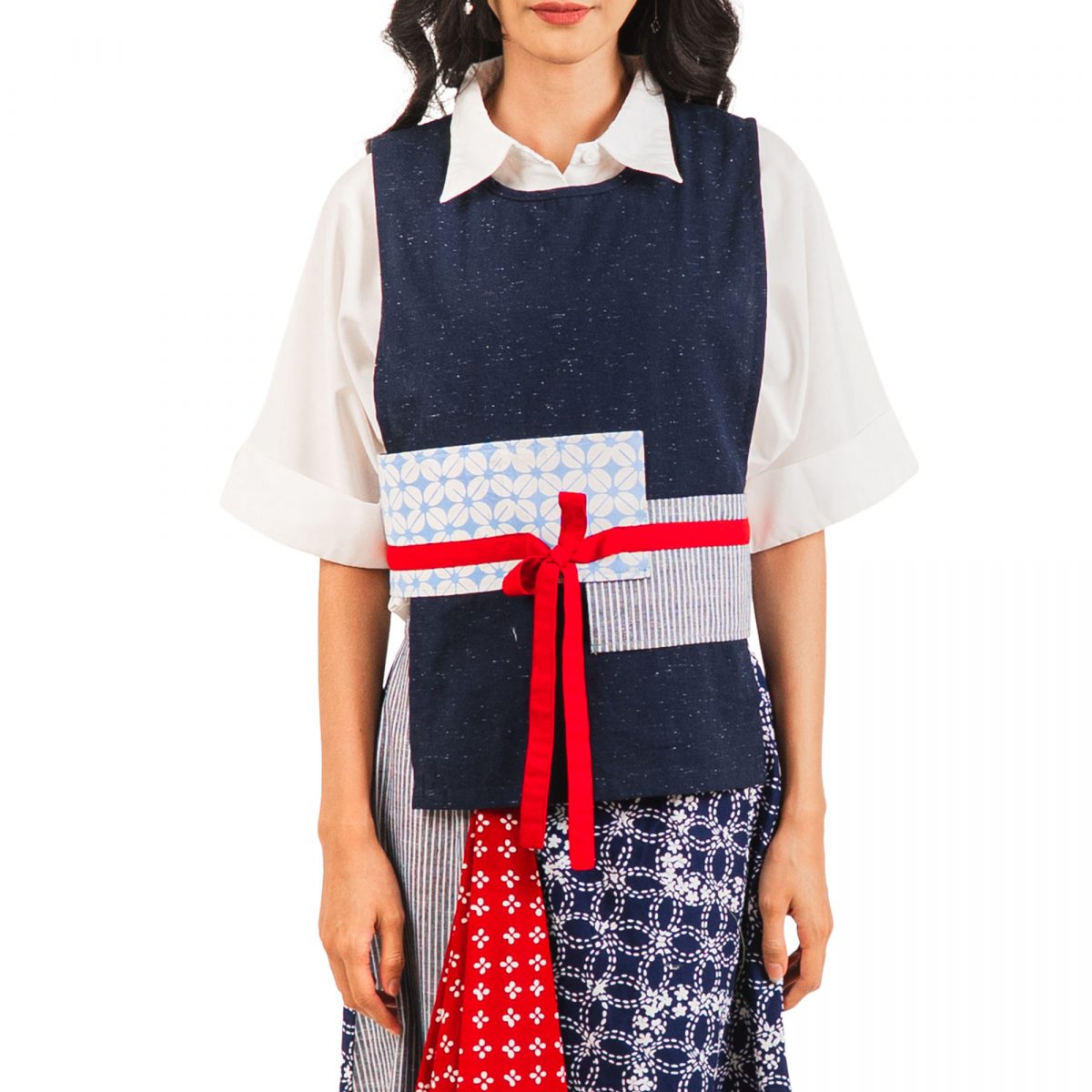 Manila Vest Navy Blue - Image 2