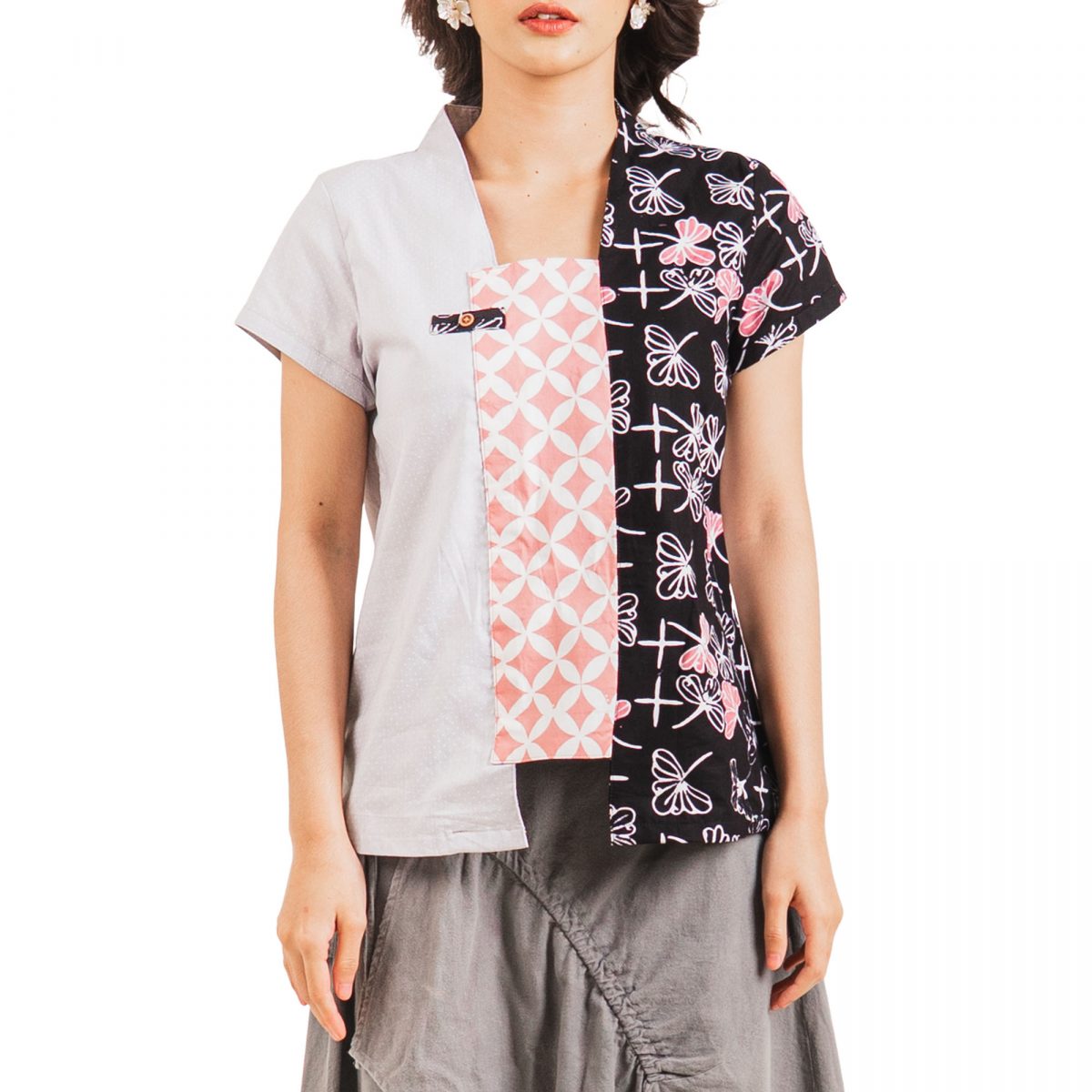 Carlina Blouse Black - Image 2