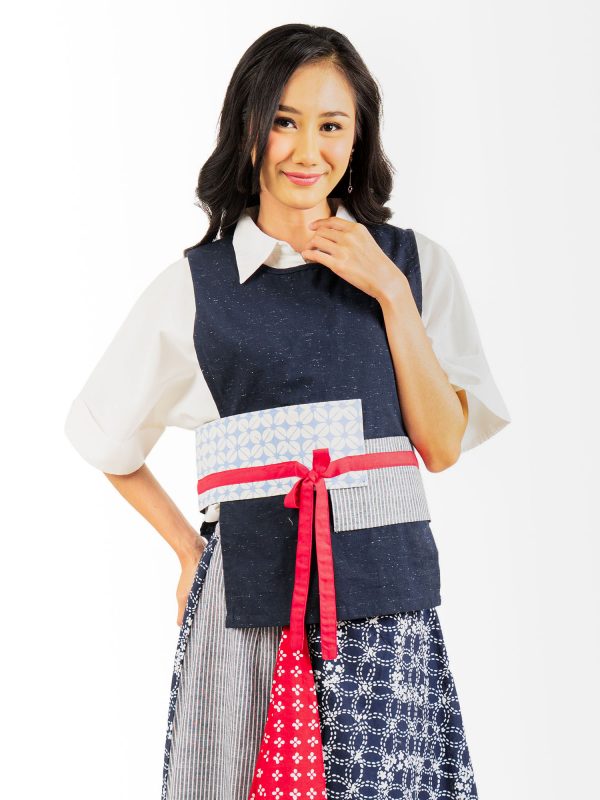 Manila Vest Navy Blue