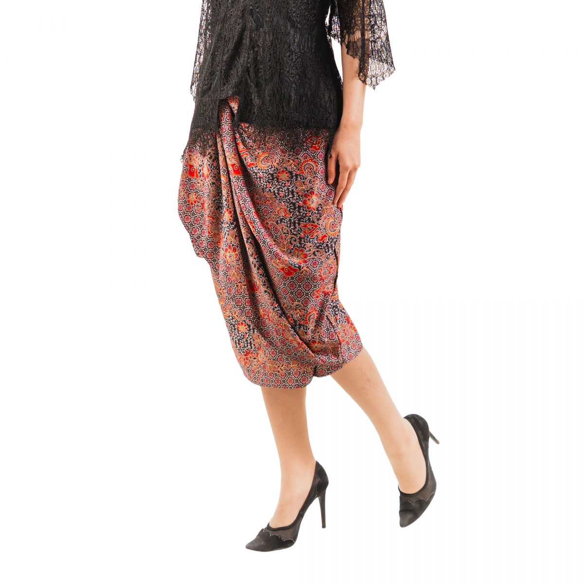 Asta Skirt Black Red - Image 4