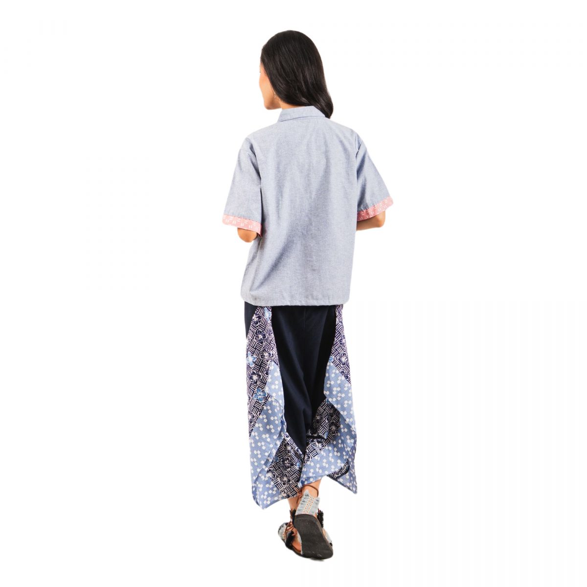 Sassy Shirt Navy - Image 5