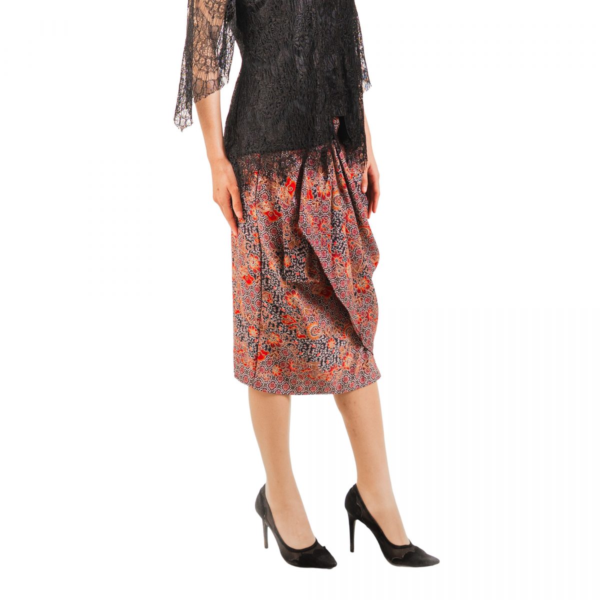 Asta Skirt Black Red - Image 3