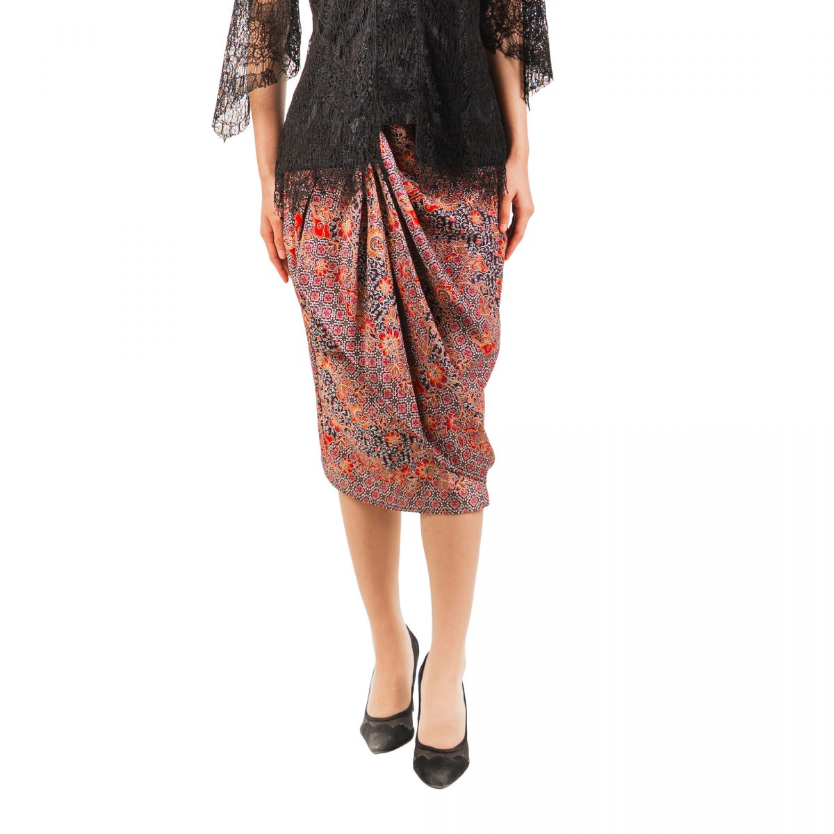 Asta Skirt Black Red