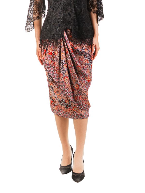Asta Skirt Black Red