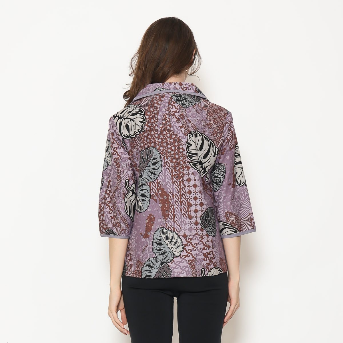 Kirei Blazer Dark Purple - Image 5