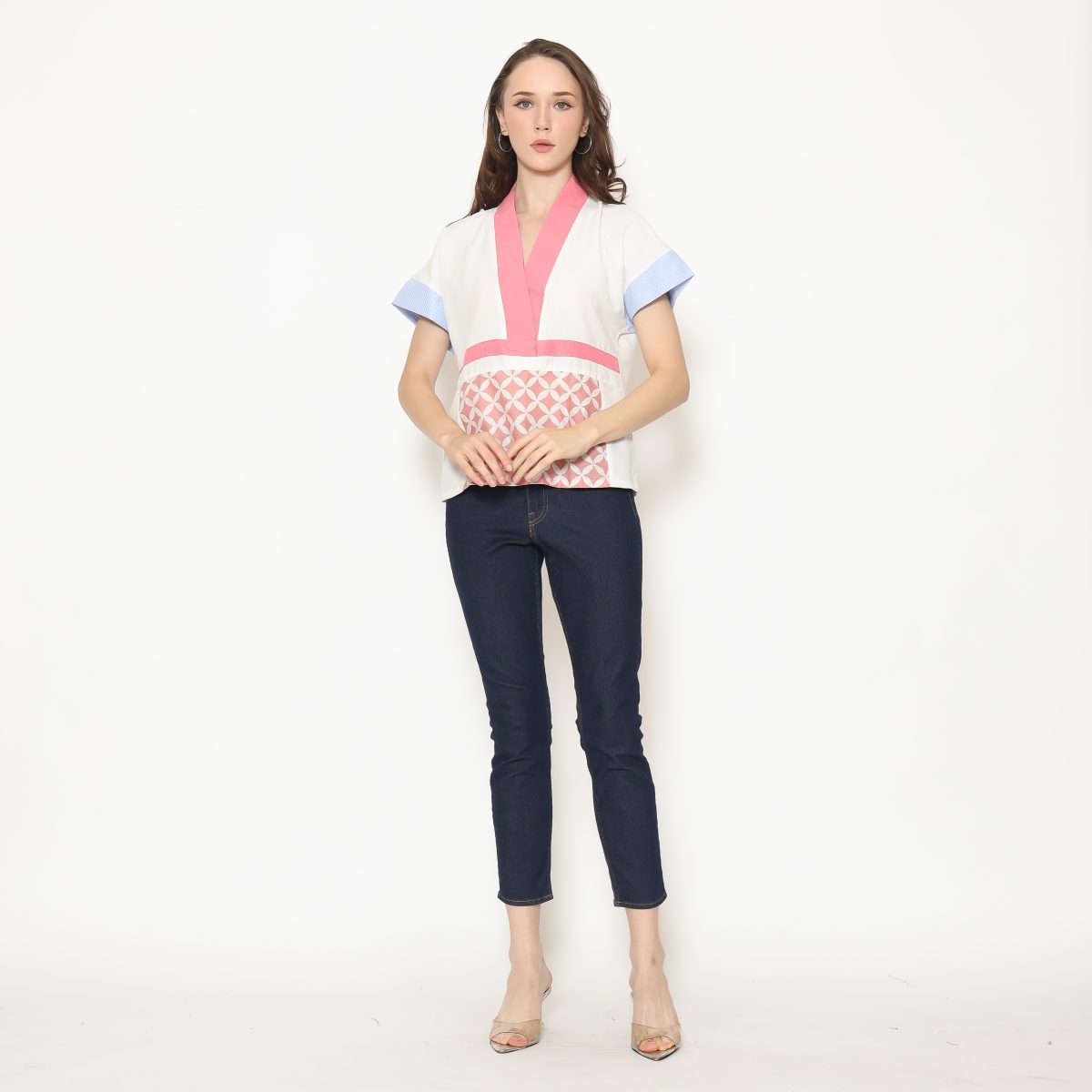 Akari Blouse Pink - Image 6