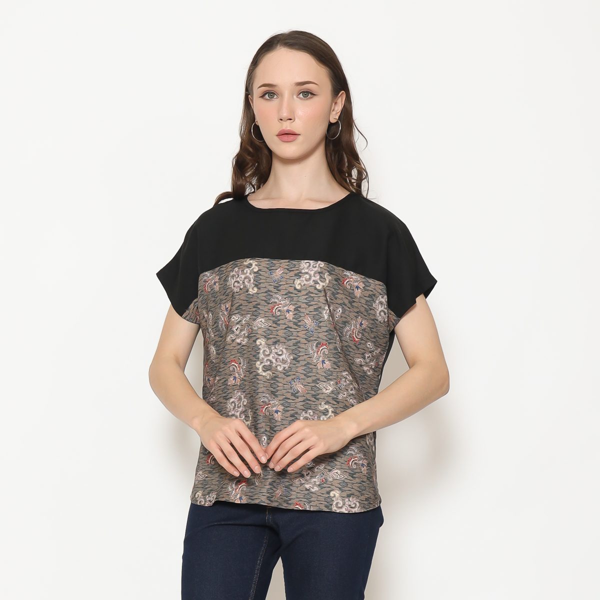 Forever Blouse Grey - Image 4