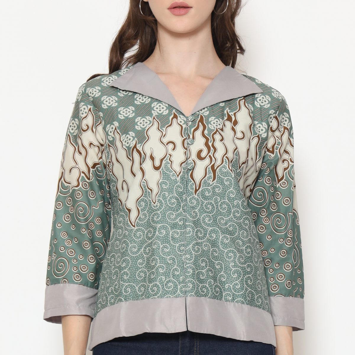 Asyina Blazer Green - Image 2
