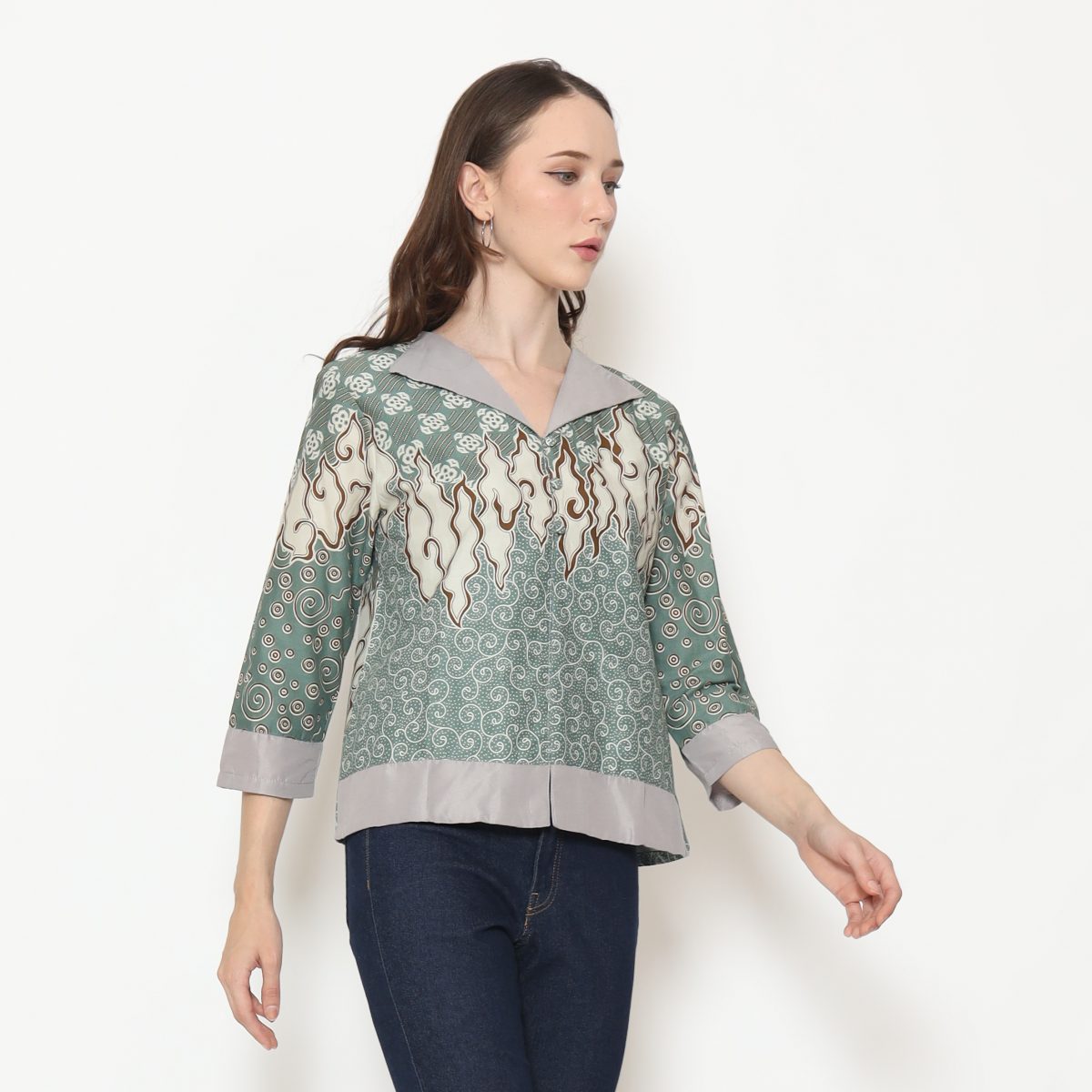 Asyina Blazer Green - Image 3
