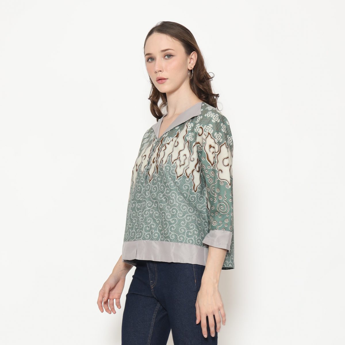Asyina Blazer Green - Image 4
