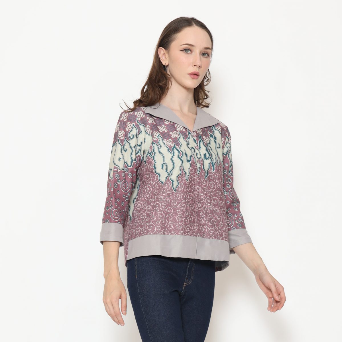 Asyina Blazer Purple - Image 3