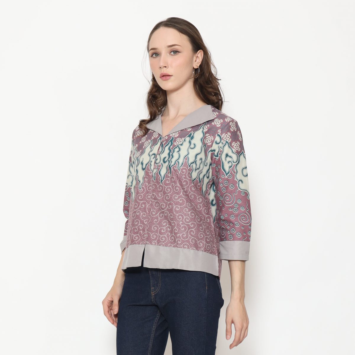 Asyina Blazer Purple - Image 4