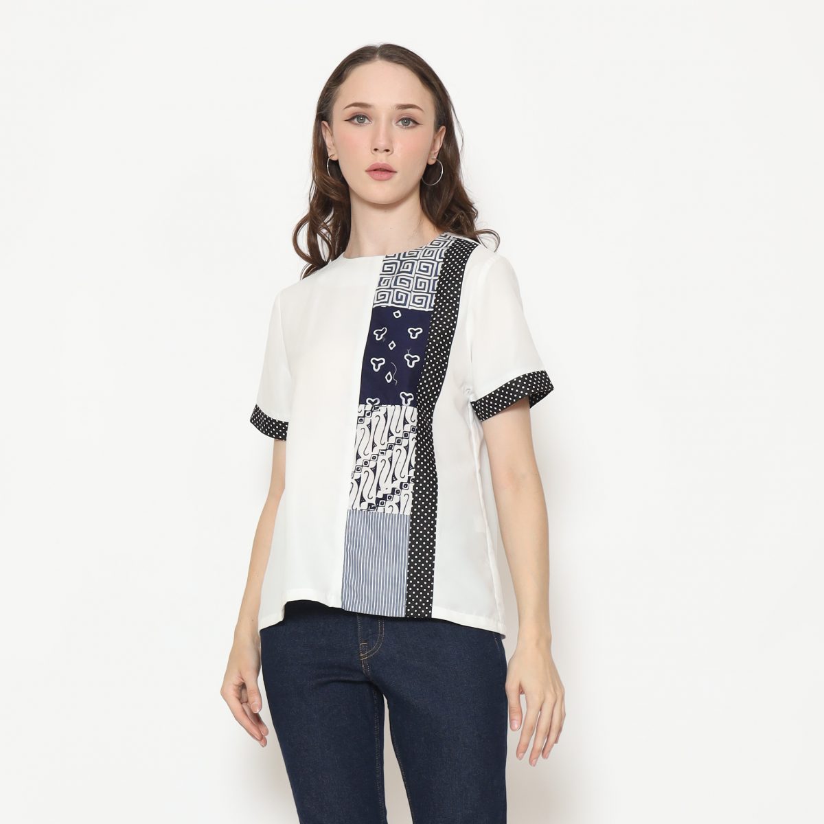 Aline Blouse Broken White