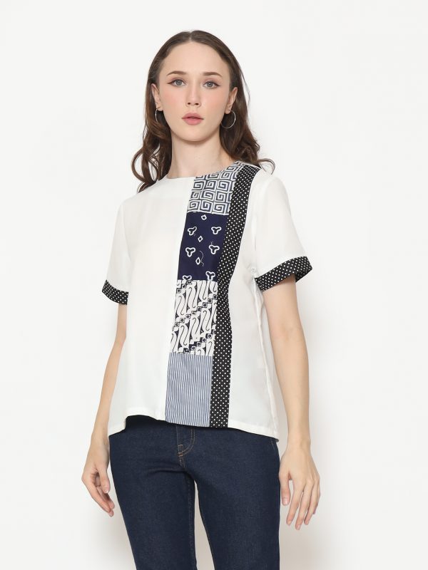 Aline Blouse Broken White