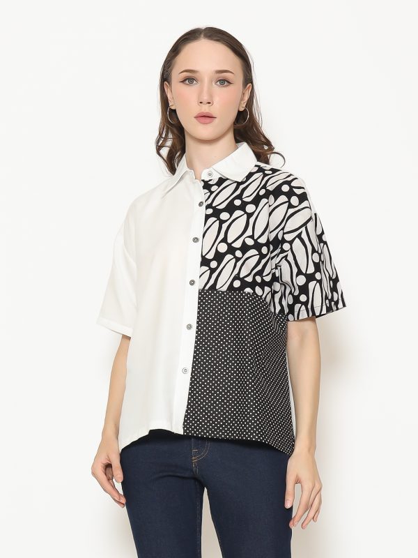 Dina Shirt Parang Black
