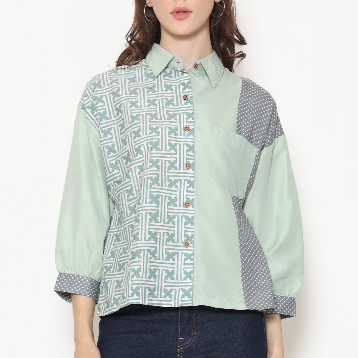 Emery Shirt Green - Image 2