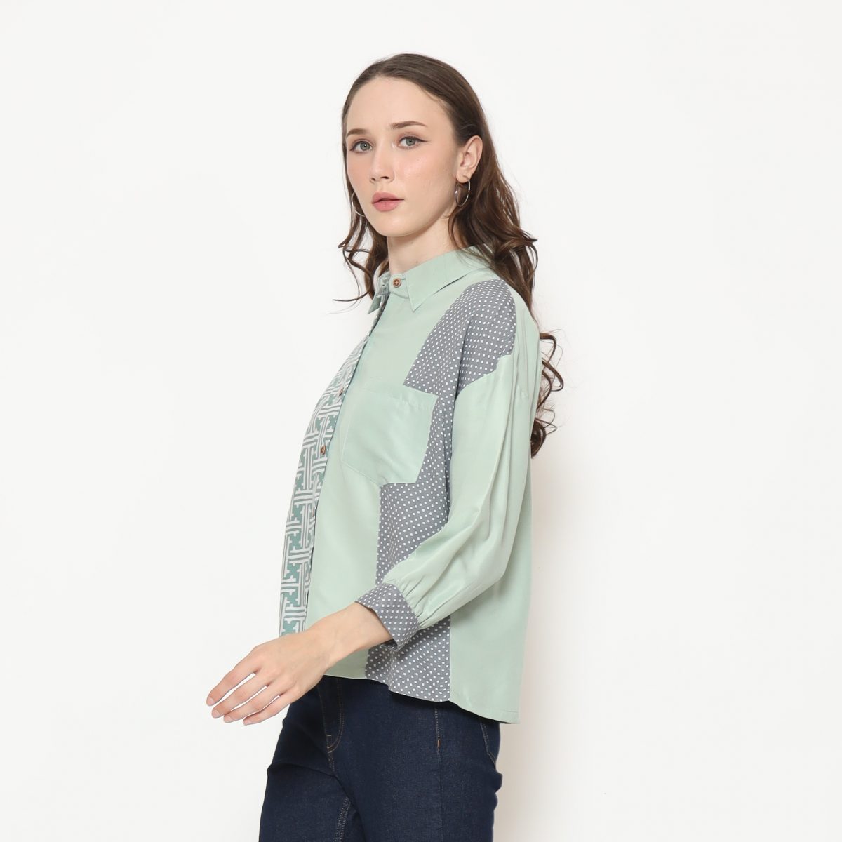Emery Shirt Green - Image 4