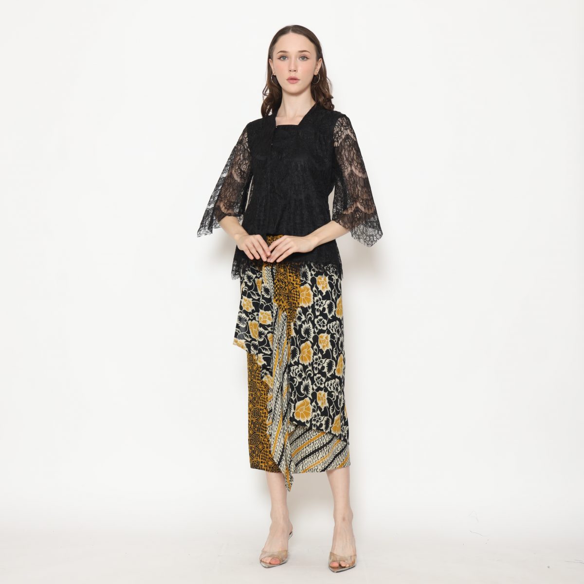 Amandara Skirt Black Mustard - Image 6