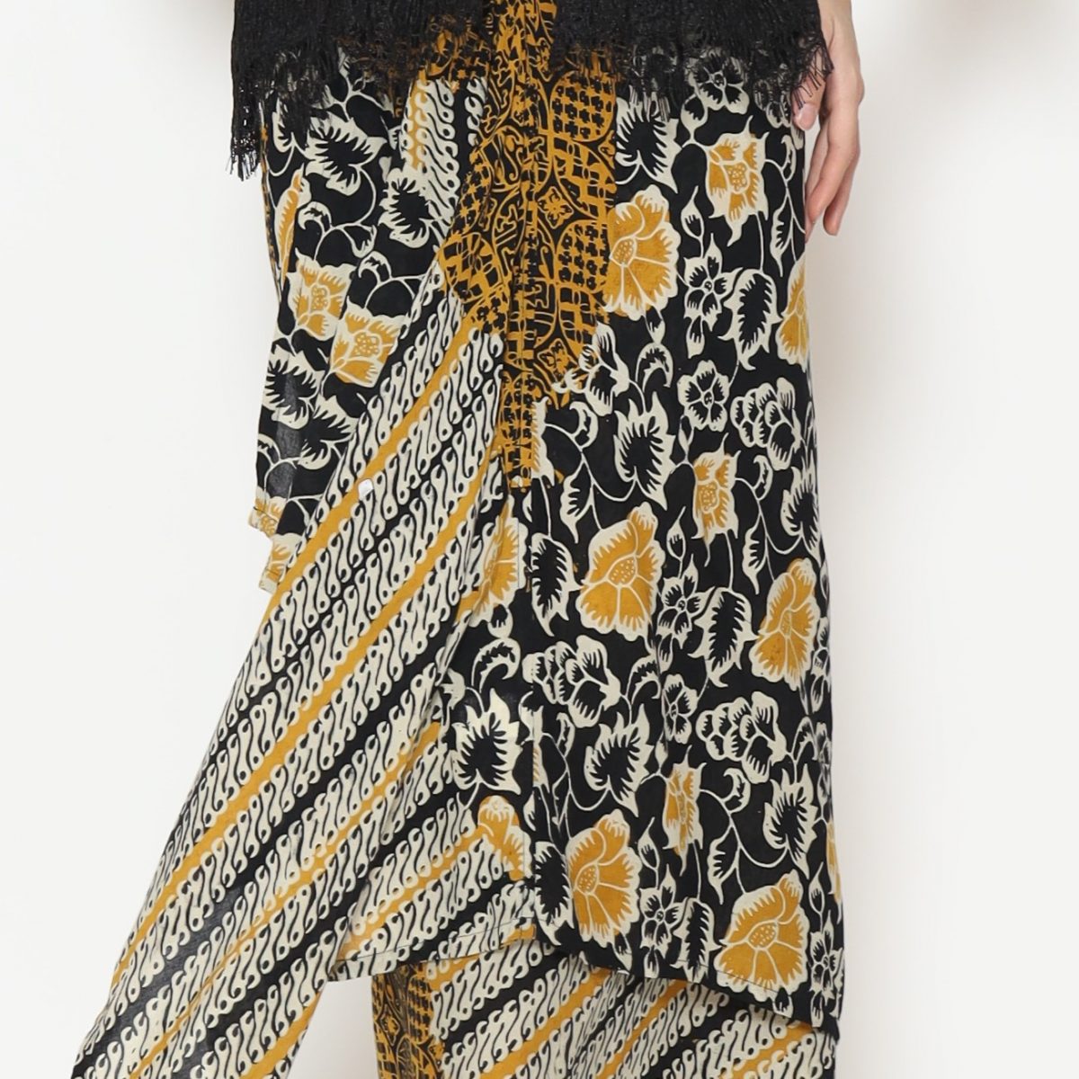 Amandara Skirt Black Mustard - Image 2